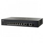 Switch Cisco 8 Portas PoE Gerenciável 2 portas 10/100/1000MBps mais 2 slots para fibra otica