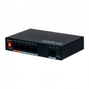 Foto de SF500-HI-POE Intelbras Switch SF500 5 Portas Fast 4 Portas POE+ 60W 10/100Mbps função PD Alive e Poe 