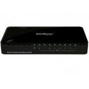 Switch Intelbras 8 Portas 10/100Mbps PoE Fast Ethernet INET, Taxa de Transferência de até 200Mbps, QoS para Pr
