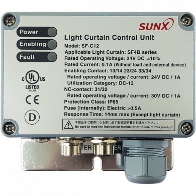 SF-C12 Módulo controlador para cortinas de luz SF4B/SF4B-G
