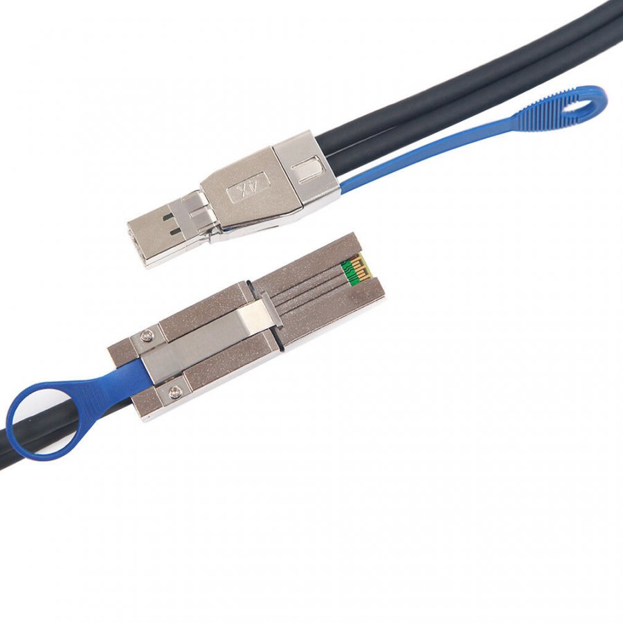 SFF8088/SFF8644/3M Cabo SAS Externo SFF-8644 Para SFF-8088 3 Metros