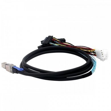 SFF8644-4XSFF8482-1M Cabo SAS Externo SFF-8644 p/ 4x SFF-8482