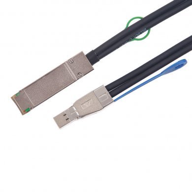 Cabo SAS 1x SFF-8644 para 1x SFF-8088 2M