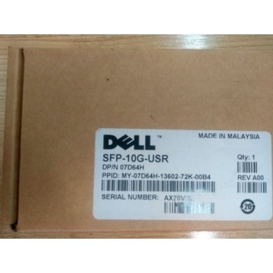 SFP-10G-USR DELL Force10 Tranceiver Genuino 10GBE SFP+