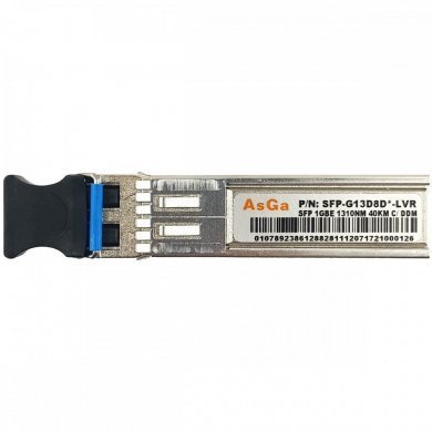 SFP-G13D8D*-LVR AsGa Transceiver SFP 1Gb SM 40Km 1310nm DDM