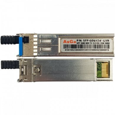 AsGa Transceiver SFP 1Gb SM 10Km TX1310/RX1550nm