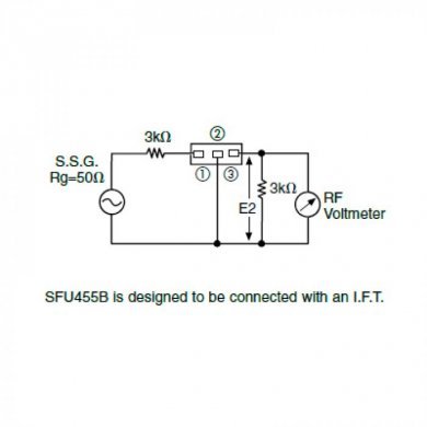 Murata ressonador filtro ceramico 450 a 470kHz