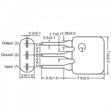 Murata ressonador filtro ceramico (kit 10x und)