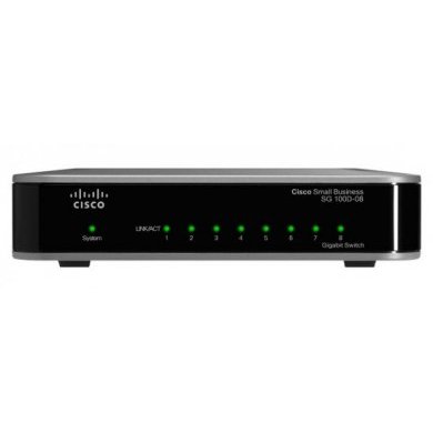 SG100D-08-NA Switch Cisco SG 100D-08 8 Portas Gigabit