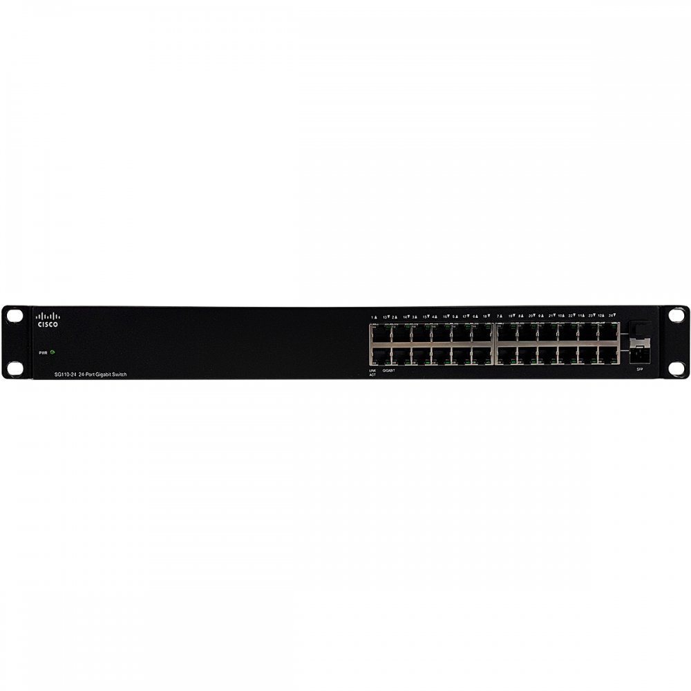 SG110-24-NA Cisco Switch SG110-24-BR 24x RJ45 Gigabit + 2x SFP
