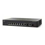 Cisco Switch SG250 Smart 10 Portas 8x 10/100/1000 (PoE+) + 2x Combo Gigabit SFP, 62W