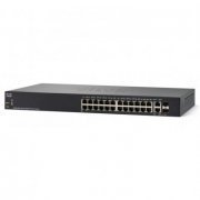 Cisco Switch 250 Series 24 Portas Gigabit POE 2x SFP L2 Gerenciável, Roteamento IPv4 e IPV6