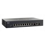 Switch Cisco SG300-10MPP 10 Portas Gigabit Max PoE+ Managed