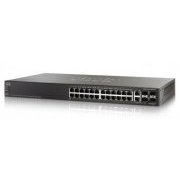 Switch Cisco SG500X-24 24 Portas Gigabit com 4 Portas