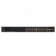 Cisco Switch SG550X 24 Portas Gigabit PoE 