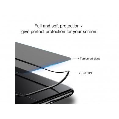 SGAPIPHX-TG01 Baseus Película Curva para Apple Iphone X com