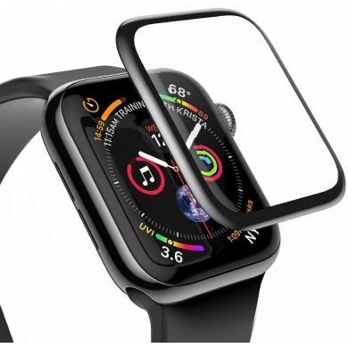 SGAPWA4-B01 Baseus Película para Apple Watch4 44MM Preta