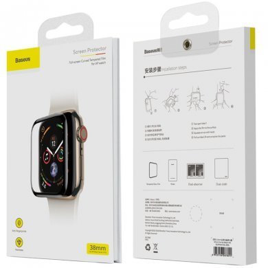 SGAPWA4-C01 Baseus Película para Apple Watch 1/2/3 38MM