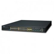 Planet switch 24 portas gigabit 802.3at PoE+ 10/100/1