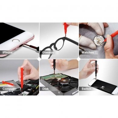 SH011001 Jogo de chave de precisão Shall 12 em 1