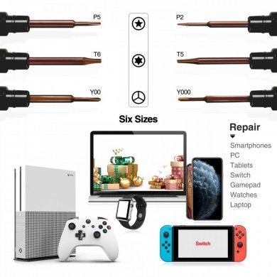 SH011001 Jogo de chave de precisão Shall 12 em 1