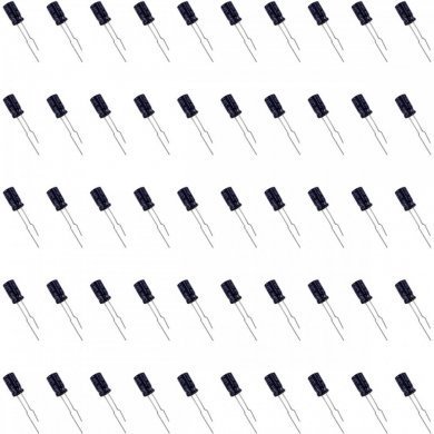 SH063M0047A3F-0511 Kit 50x capacitor eletrolico 47uf 63v 5x11mm YAGEO