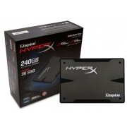SSD Kingston HyperX 3K 240GB 2.5 Pol SATA III