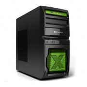 Gabinete NewDrive Micro Five Series 508 Preto com Detalhe em Verde (Sem Fonte)
