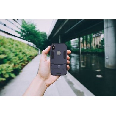 SHAHFF58A Gorila Shield Capa Armor para Iphone X e XS