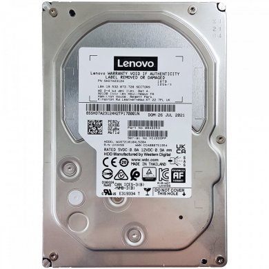 SHD7A23124 HD UVXHS9 0B42253 Lenovo 10TB SAS 12GBs 3.5in