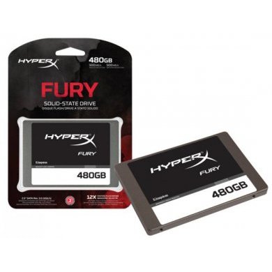 SHFS37A/480G SSD Gamer Kingston HiperX FURY 480GB