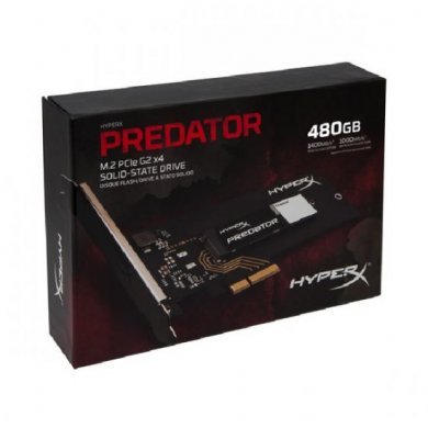 SHPM2280P2H/480G SSD Kingston HyperX Predator 480GB PCI-e