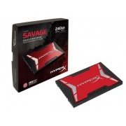 SSD Kingston 240GB HyperX Savage SATA3 2.5 Polegadas