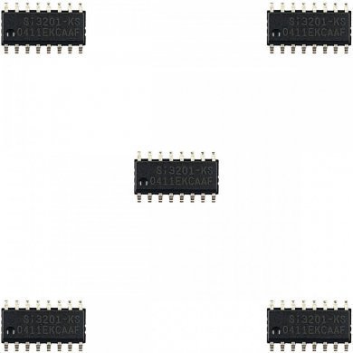SI3201-KS CI interface telecom SLIC SOIC16 SMD (Kit 5x und)