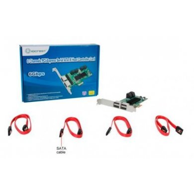 Controladora SYBA 8 Portas SATA3 6Gbs