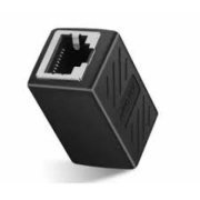 Conector emenda RJ45 1x1 CAT5e blindado Conector Fêmea RJ45