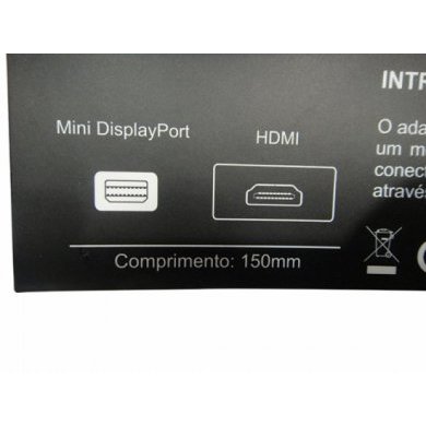 SK-6005 Cabo Mini Displayport para HDMI Seccon