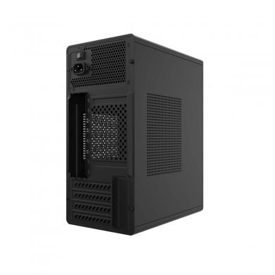 Skul gabinete corporativo VK04 com fonte 200W ATX preto