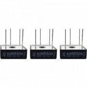 Kit 3x Ponte retificadora 1600V 14A SEMIKRON kit com 3 unidades