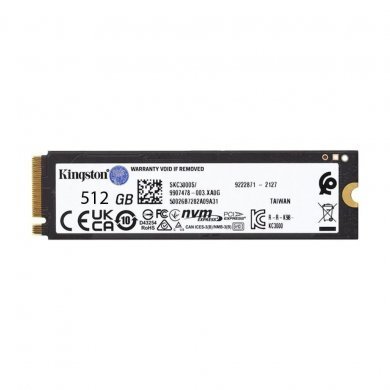 Kingston SSD 512GB KC3000 M.2 NVMe