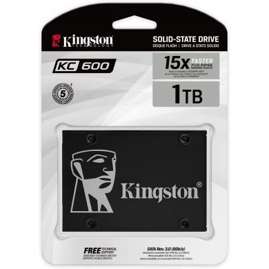 SKC600/1024G Kingston SSD KC600 1TB SATA 2.5 polegadas