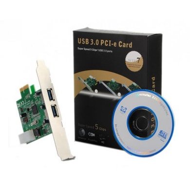 Placa PCI-E 2x USB 3.0