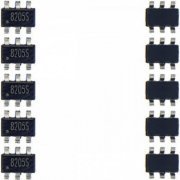 Mosfet 8205S NCH 20V 5A SOT6 SMD (Kit 5x und) Kit com 5 unidades