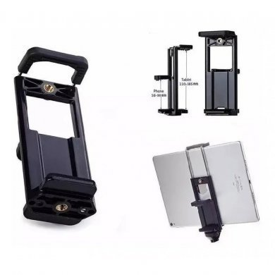 Tripé telescópico em alumínio 1,30 Mt