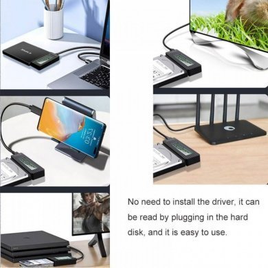 SL-U25-L Leitor de dados S.M.A.R.T para HDD/SSD display LCD