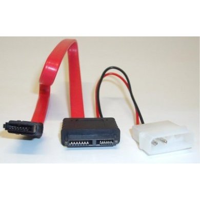 SLIMLINESATACABLE Cabo de Dados e Força para DVD Slim 7+6 pinos