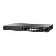 Switch Cisco SG200-26P 26 Portas Gigabit PoE Smart