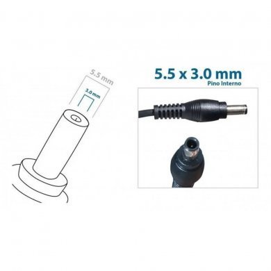 SM1510 Fonte Notebook 19V 3.16A 60W 5.5x3.0mm