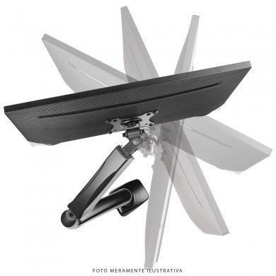 SM-340B Vinik Suporte para Monitor Articulado Pistão à Gás