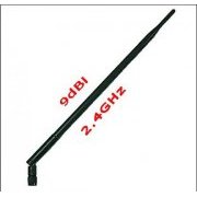 Antena Omnidirecional 9dBi 2.4Ghz WIFI Booster RP SMA-Q WIFI 9dBi 2.4GHz Wireless Booster Antenna, Conector RP